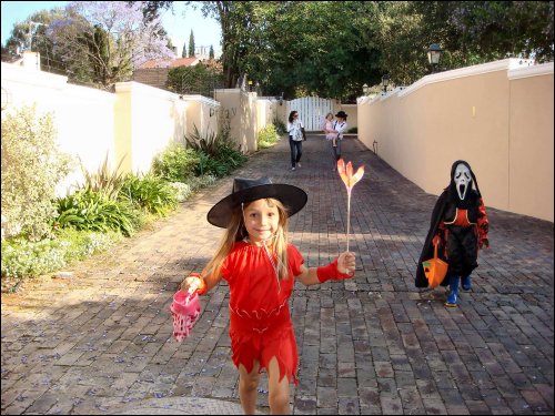 The scary witch