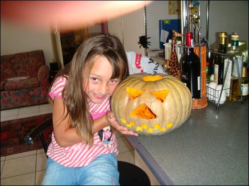 Halloween Pumpkin Face