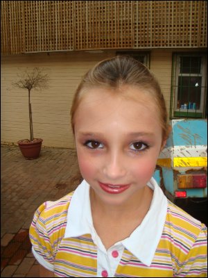 Make-up for the school concert